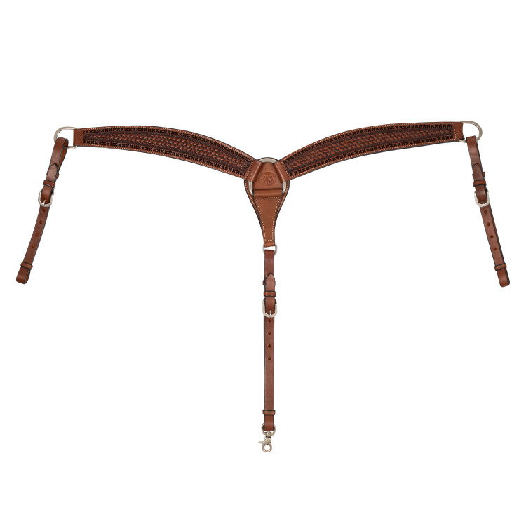 Pechopetral western con decoraciones Pool's