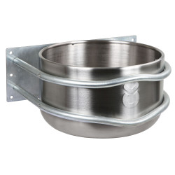 Comedero inox redonda 18l Kerbl
