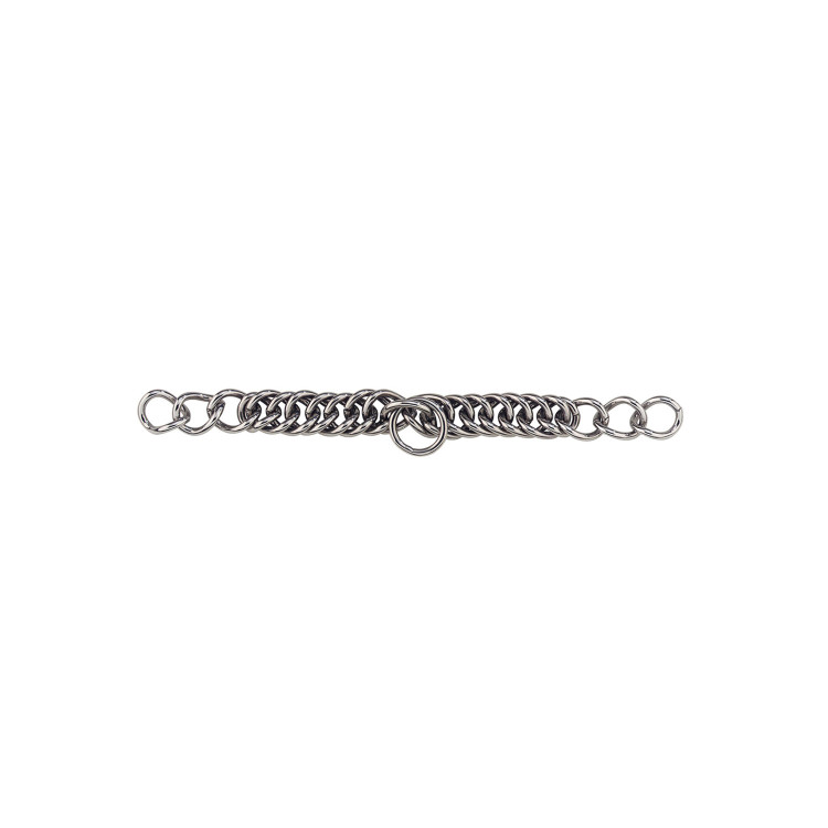 Cadena de barbada doble de acero inoxidable Umbria Equitazione