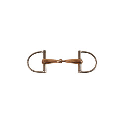 Mors D Ring hueco con embocadura de cobre Umbria Equitazione