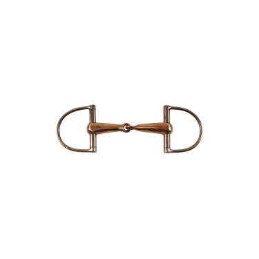 Mors D Ring hueco con embocadura de cobre Umbria Equitazione