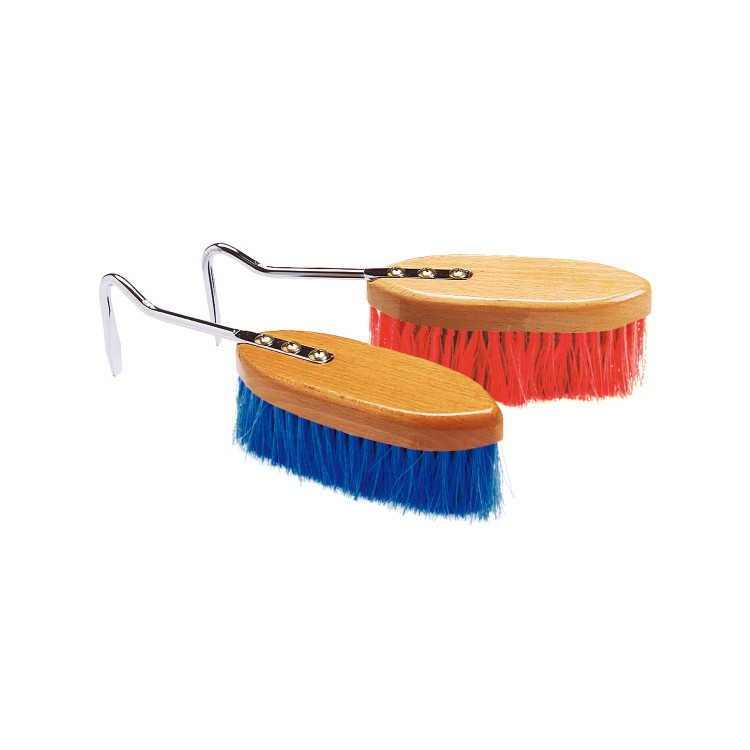 Cepillo con limpia cascos Umbria Equitazione