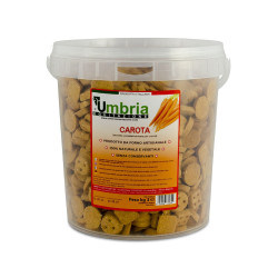 Crunchies para caballos con zanahoria 3kg Umbria Equitazione