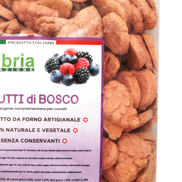 Crunchies para caballos con bayas 930g Umbria Equitazione Crunchies para caballos con bayas 930g Umbria Equitazione