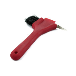 Curetas de plástico con cepillo y rascador Umbria Equitazione Curetas de plástico con cepillo y rascador Umbria Equitazione