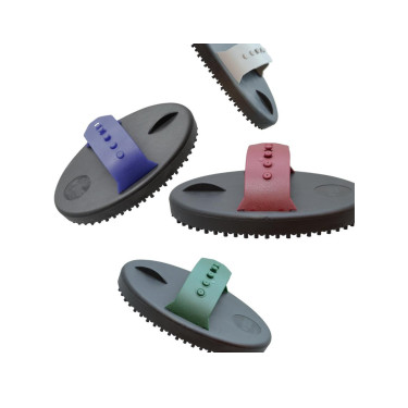 Cepillo ovalado de plástico suave Umbria Equitazione Cepillo ovalado de plástico suave Umbria Equitazione