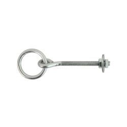 Anillo de tornillo en placa de acero Umbria Equitazione