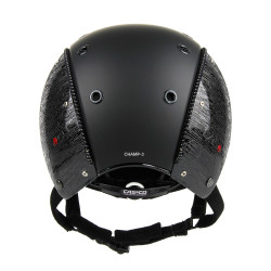 Casco Champ 3 marca Casco Cepillado negro