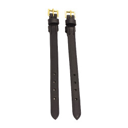 Correa de bocado corta Micklem Horseware Rambo Latón Castaño Marrón