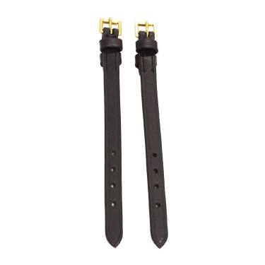 Correa de bocado corta Micklem Horseware Rambo Latón Castaño Marrón