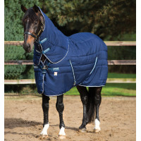Manta para caballo Horseware Rambo Plus Rug Vari-Layer 450g Marino / marino / blanco Azul marino