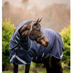 Manta Horseware Rambo Duo Force 100g con liners de 100g y 300g Marino / marino / blanco Azul marino Manta Horseware Rambo Duo Force 100g con liners de 100g y 300g Marino / marino / blanco Azul marino