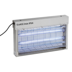 matamoscas electrico inox Ecokill IPX4 azúl
