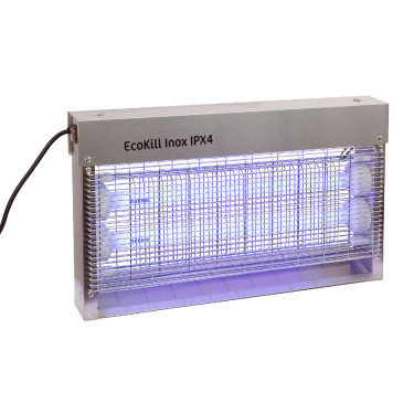 matamoscas electrico inox Ecokill IPX4 azúl matamoscas electrico inox Ecokill IPX4 azúl