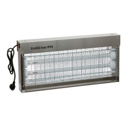 matamoscas electrico inox Ecokill IPX4 azúl