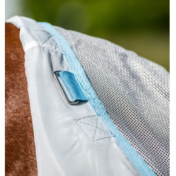 Cubre-moscas Horseware Amigo AmEco Bug Buster 0g Plata / azul cielo