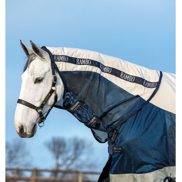 Manta de exterior Horseware Rambo® Summer 0g con disco y forro de 100g Manta de exterior Horseware Rambo® Summer 0g con disco y forro de 100g