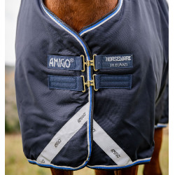 Manta Horseware Amigo® Bravo 12 Original 250g 1200D Azul marino