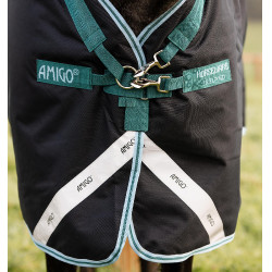 Manta Horseware Amigo® Bravo 12 Plus 250g 1200D Azúl marino / aqua