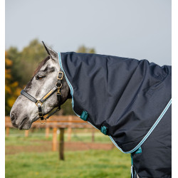 Manta Horseware Amigo® Bravo 12 Plus 250g 1200D Azúl marino / aqua