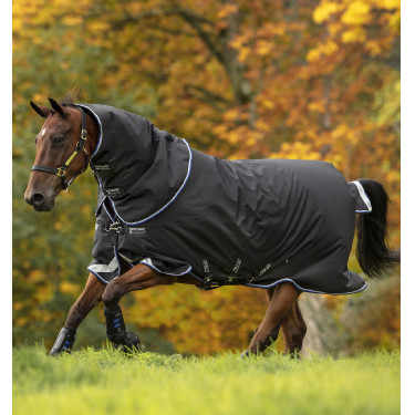 Manta Horseware Amigo® Bravo 12 Plus 250g 1200D Negro Manta Horseware Amigo® Bravo 12 Plus 250g 1200D Negro