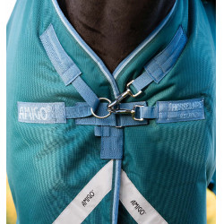 Horseware Amigo® Bravo 12 Plus 400g 1200D Manta Verde / turquesa