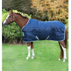 Manta Horseware Amigo Insulator 200g 210D Navy blue / plata Azul Manta Horseware Amigo Insulator 200g 210D Navy blue / plata Azul