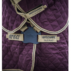 Manta de cuadra Horseware Amigo Plus Disco 200g Higo / marino Violeta Manta de cuadra Horseware Amigo Plus Disco 200g Higo / marino Violeta