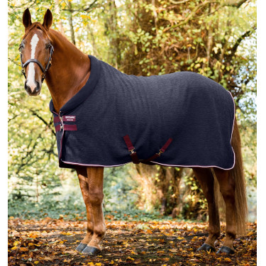 Manta polar Horseware en relieve Cozy Neck Manta polar Horseware en relieve Cozy Neck