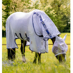 Cubre-moscas Horseware Amigo Bug Buster Lavanda / azul atlántico Violeta Cubre-moscas Horseware Amigo Bug Buster Lavanda / azul atlántico Violeta