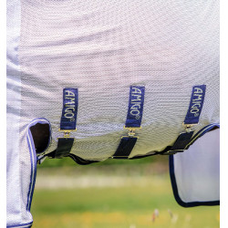 Cubre-moscas Horseware Amigo Bug Buster Lavanda / azul atlántico Violeta Cubre-moscas Horseware Amigo Bug Buster Lavanda / azul atlántico Violeta