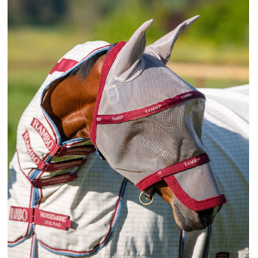 Máscara anti-moscas Horseware Rambo Plus Máscara anti-moscas Horseware Rambo Plus