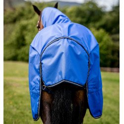 Cobertura Horseware Amigo Hero Ripstop Plus 100g Azul / marino / gris Cobertura Horseware Amigo Hero Ripstop Plus 100g Azul / marino / gris