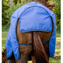 Cobertura Horseware Amigo Hero Ripstop Plus 100g Azul / marino / gris Cobertura Horseware Amigo Hero Ripstop Plus 100g Azul / marino / gris