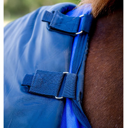 Cobertura Horseware Amigo Hero Ripstop Plus 100g Azul / marino / gris Cobertura Horseware Amigo Hero Ripstop Plus 100g Azul / marino / gris