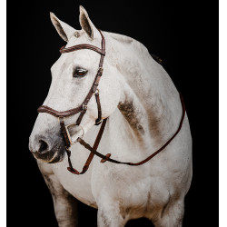 Brida Horseware Micklem 2 Deluxe Competición Havana oscuro Marrón Brida Horseware Micklem 2 Deluxe Competición Havana oscuro Marrón