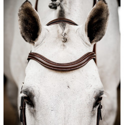 Brida Horseware Micklem 2 Deluxe Competición Havana oscuro Marrón Brida Horseware Micklem 2 Deluxe Competición Havana oscuro Marrón