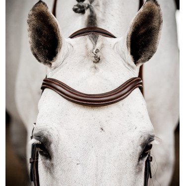 Brida Horseware Micklem 2 Deluxe Competición Havana oscuro Marrón Brida Horseware Micklem 2 Deluxe Competición Havana oscuro Marrón