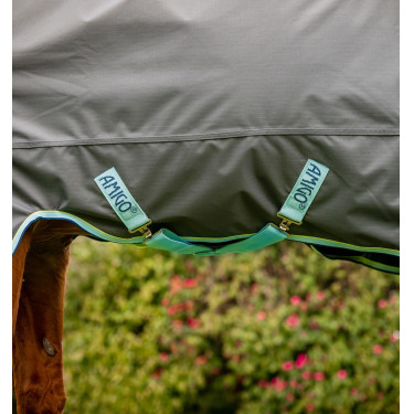 Manta Horseware Amigo Hero Ripstop Turnout forrada con polar 50g Manta Horseware Amigo Hero Ripstop Turnout forrada con polar 50g