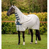 Cobertura integral Horseware Amigo Ripstop Hoody 0g Blanco tiza / marino / rosa