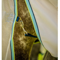 Cubre-moscas Horseware Amigo Bug Buster Blanco tiza / marino / neblina Cubre-moscas Horseware Amigo Bug Buster Blanco tiza / marino / neblina