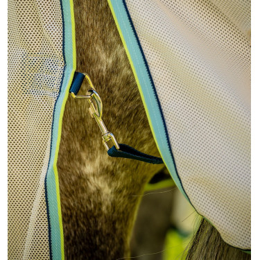 Cubre-moscas Horseware Amigo Bug Buster Blanco tiza / marino / neblina Cubre-moscas Horseware Amigo Bug Buster Blanco tiza / marino / neblina