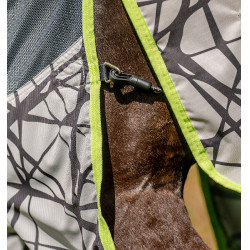 Manta antimoscas Horseware Camouflage 3 en 1 Amigo® CamoFly Estampado gris / lima Motifs