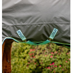 Manta Horseware Amigo Hero Ripstop 50g Gris sombra / azul neblina / marino Manta Horseware Amigo Hero Ripstop 50g Gris sombra / azul neblina / marino