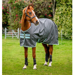Manta Horseware Amigo Hero Ripstop 50g Gris sombra / azul neblina / marino Manta Horseware Amigo Hero Ripstop 50g Gris sombra / azul neblina / marino