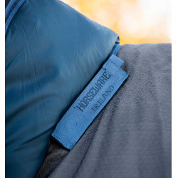 Manta Horseware Rhino Hexstop Plus Turnout 100g Gris / índigo / marino Manta Horseware Rhino Hexstop Plus Turnout 100g Gris / índigo / marino