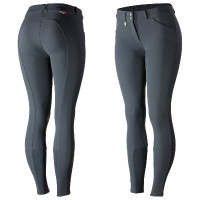 Pantalón mujer con grip silicona Horze Grand Prix Negro