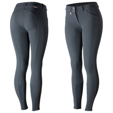 Pantalón mujer con grip silicona Horze Grand Prix Azul oscuro Pantalón mujer con grip silicona Horze Grand Prix Azul oscuro