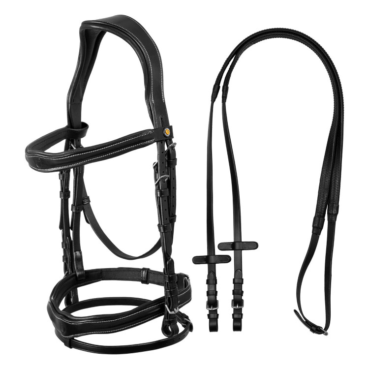 Brida anatómica con logotipo Equestro