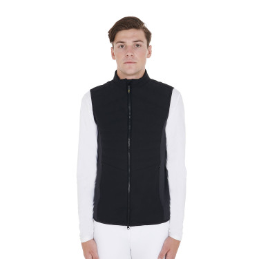 Chaleco Equestro para hombre corte slim en tejido técnico